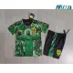 Camiseta Barata Brasil 2025 Niño Especial Edición Verde
