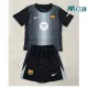 Camiseta Barata de Portero Barcelona 2025/2026 Niño Negro