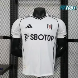 Camiseta Barata Fulham F.C.Home Primera Equipación 2025/2026 Versión Jugador