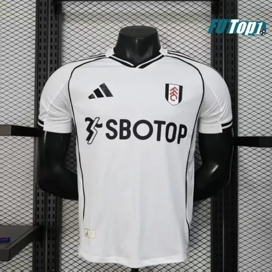 Camiseta Barata Fulham F.C.Home Primera Equipación 2025/2026 Versión Jugador