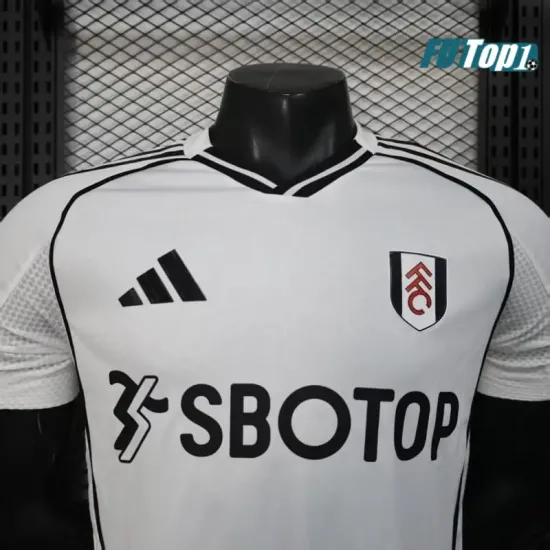 Camiseta Barata Fulham F.C.Home Primera Equipación 2025/2026 Versión Jugador
