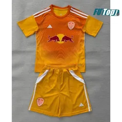 Camiseta Calidad AAA de Portero Leeds United 2025/2026 Niño Naranja