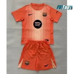 Camiseta Calidad Premium de Portero Barcelona 2025/2026 Equipación Naranja