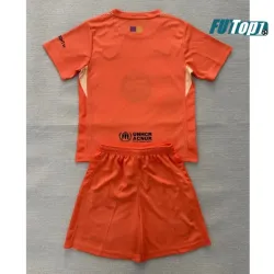 Camiseta Calidad Premium de Portero Barcelona 2025/2026 Equipación Naranja