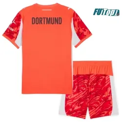 Camiseta Calidad THAI de Portero Borussia 2025/2026 (Camiseta + Pantalón Corto) Naranja