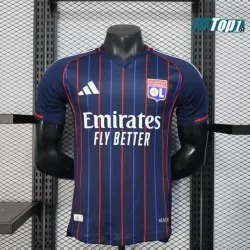 Camiseta Futbol Olympique De Lyon Visitante 2025/2026 Versión Jugador