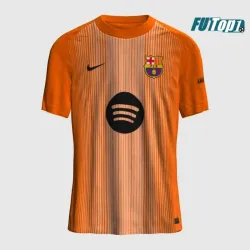 Camiseta Replica de Portero Barcelona 2025/2026 Naranja