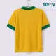 Camiseta Barata Brasil Home Primera Equipación 2013 Antigua