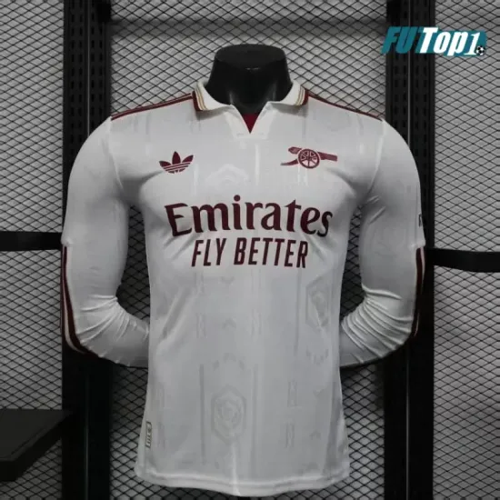 Camiseta Calidad AAA Arsenal Alternativo Tercera Equipación 2025/2026 Versión Jugador ML