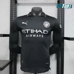 Camiseta Calidad THAI Manchester City Segunda Equipación 2025/2026 Versión Jugador ML