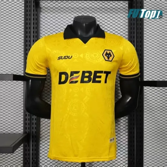 Camiseta Replica Wolverhampton Wanderers Home Primera Equipación 2025/2026 Versión Jugador