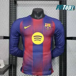 Camiseta Calidad AAA Barcelona Local 2025/2026 Versión Jugador ML