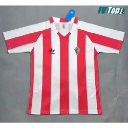Camiseta Calidad Premium Sporting de Gijón Local 1986/88 Retro