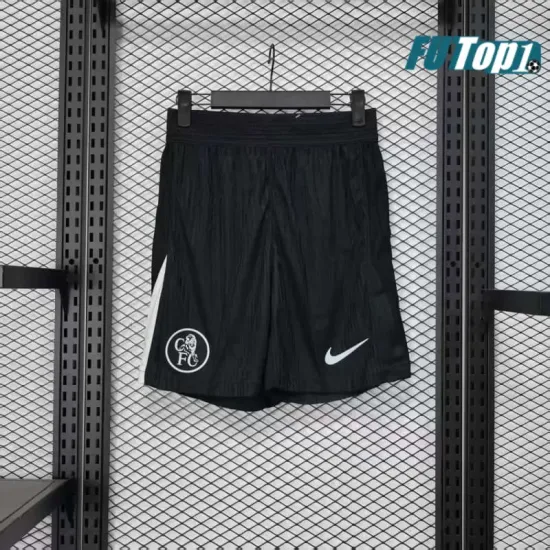 Pantalón Corto Calidad Premium Chelsea Tercera Equipación 2025/2026 Versión Jugador