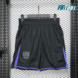 Pantalón Corto Futbol Barcelona x Kobe Bryant Pre-Match 2025/2026 Versión Jugador Negro/Morado