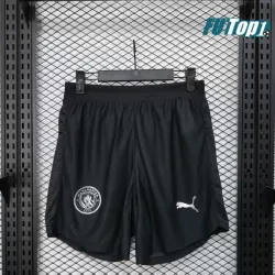 Pantalón Corto Replica Manchester City Away Segunda Equipación 2025/2026 Versión Jugador