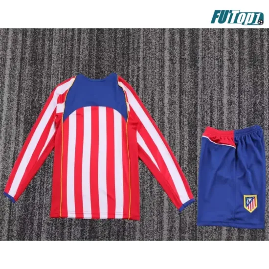 Camiseta Atlético de Madrid Home 2004/05 Niño Retro ML