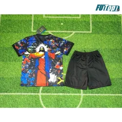 Camiseta Brasil 2025 Especial Edición Negro/Azul/Rojo Niño