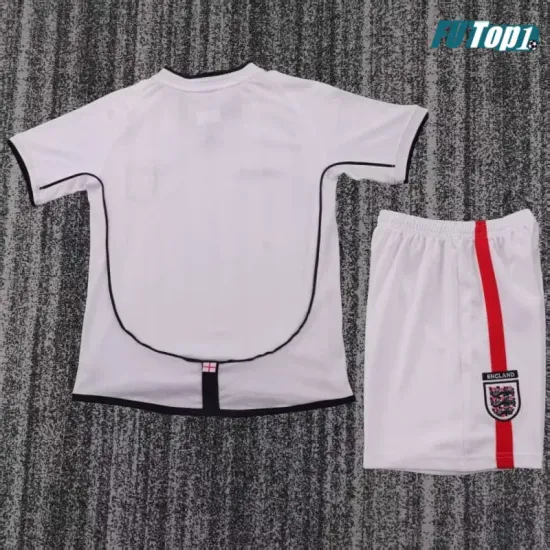 Camiseta Inglaterra Home 2002 Niño Retro