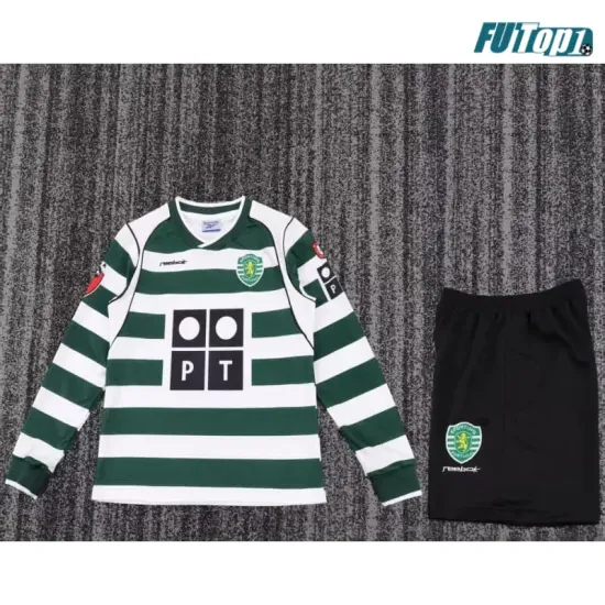 Camiseta Lisboa Home 2001/03 Niño Retro ML