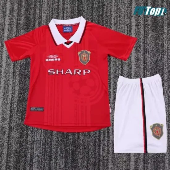 Camiseta Manchester United Home 1999/00 Niño Retro