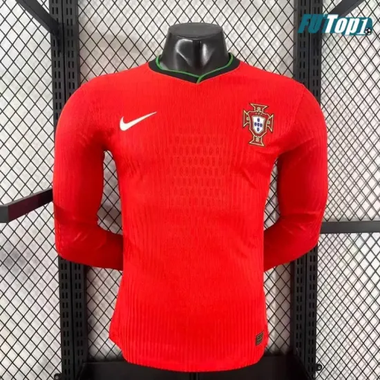 Camiseta Portugal 2026 Versión Jugador ML Rojo