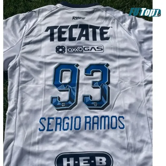 Camiseta SERGIO RAMOS 93 Monterrey Away 2025/2026