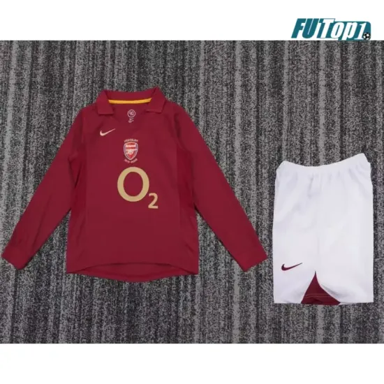 Camiseta Arsenal Home 2005/06 Niño Retro ML