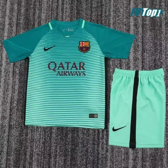 Camiseta Barcelona Third 2016/17 Niño Retro