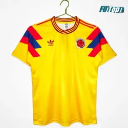 Camiseta Colombia Home 1990 Retro