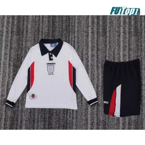 Camiseta Inglaterra Home 1998 Niño Retro ML