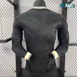 Camiseta Juventus Third 2025/2026 Versión Jugador ML Negro