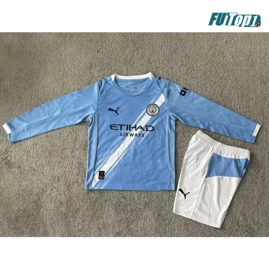 Camiseta Manchester City Home 2025/2026 Niño ML