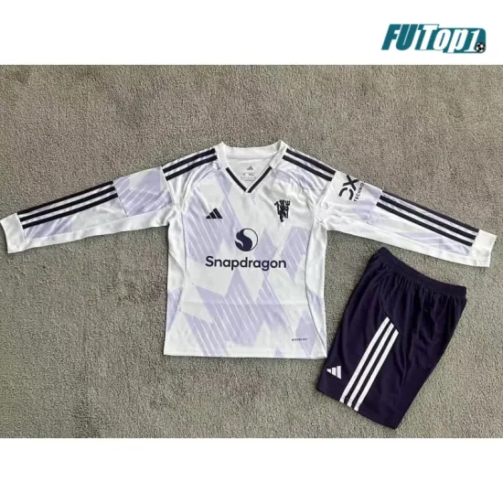 Camiseta Manchester United Away 2025/2026 Niño