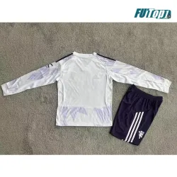 Camiseta Manchester United Away 2025/2026 Niño