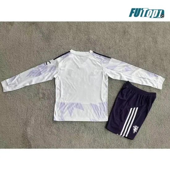 Camiseta Manchester United Away 2025/2026 Niño