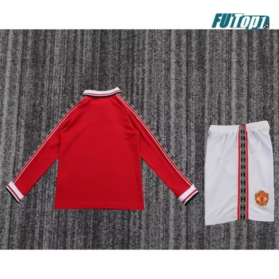 Camiseta Manchester United Home 1989/99 Niño Retro ML