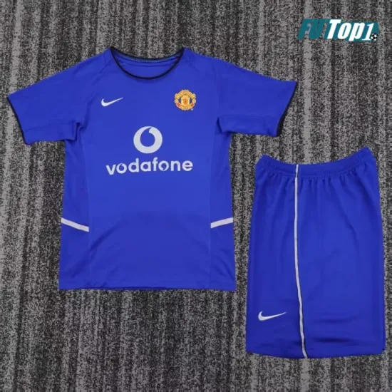 Camiseta Manchester United Third 2002/03 Niño Retro
