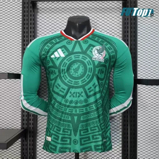 Camiseta México 2026 Versión Jugador ML Verde