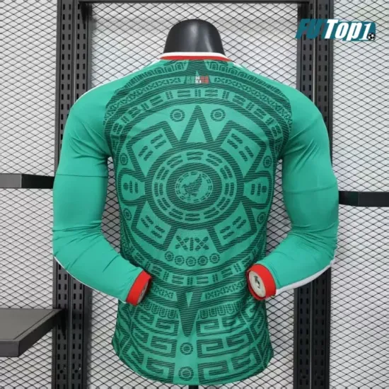 Camiseta México 2026 Versión Jugador ML Verde