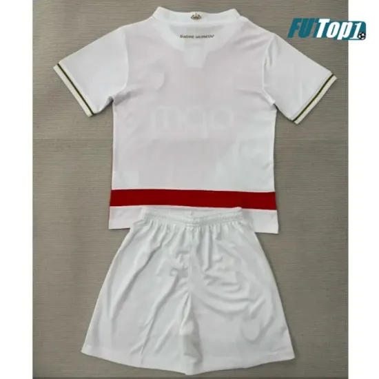 Camiseta Monaco Home 2025/2026 Niño