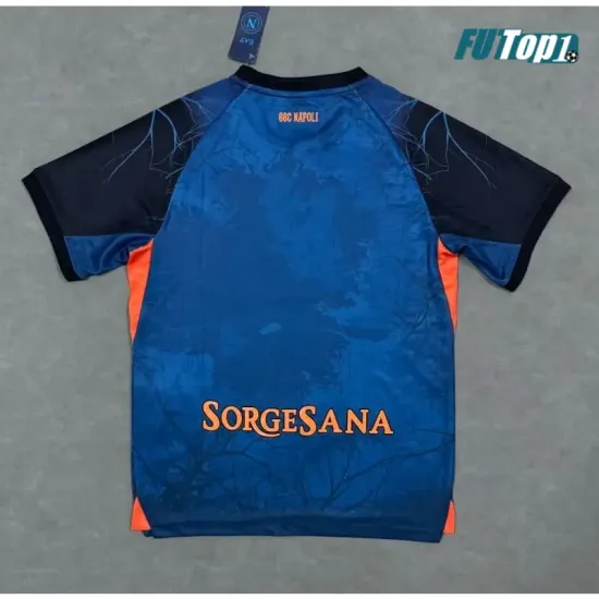 Camiseta Napoli 2025/2026 Edición Especial de Halloween Azul