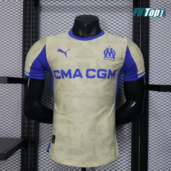Camiseta Olympique Marsella 4th 2025/2026 Versión Jugador