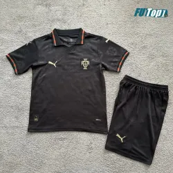 Camiseta Portugal 2026 Niño Negro