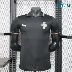 Camiseta Portugal 2026 Versión Jugador Negro