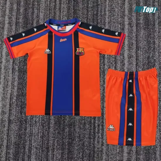 Camiseta Barcelona Away 1997/98 Niño Retro