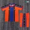 Camiseta Barcelona Away 1997/98 Niño Retro
