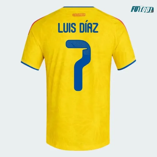 Camiseta Luis Días 7 Colombia Home 2026