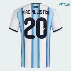 Camiseta Mac Allister 20 Argentina Home 2026