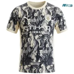 Camiseta Manchester City 2025/2026 Edición Especial Gris/Negro